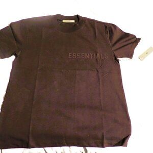 Fear of God Essentials Short Sleeve Plum Tee Men’ – Size XS